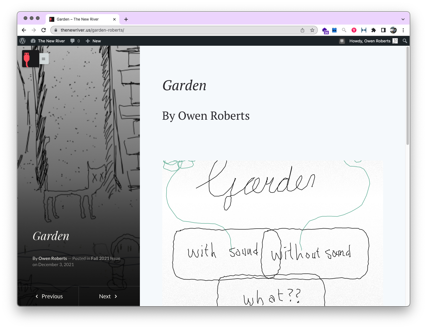 new river documentation 1